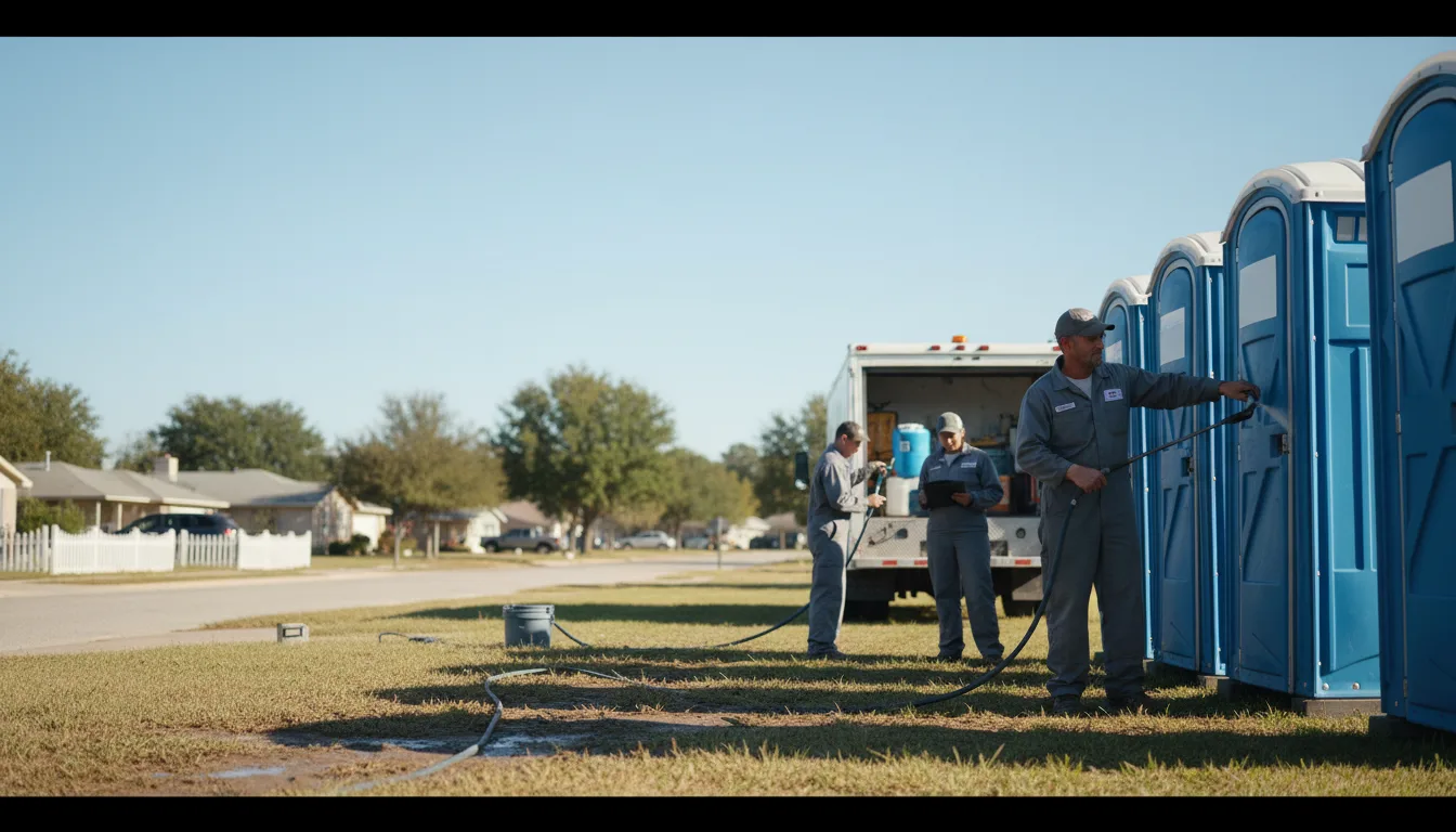 Long-Term Portable Toilet Rental in Sharon, ND near me